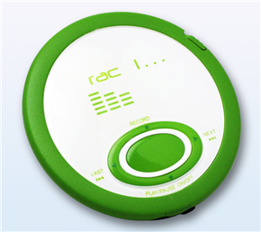 绿色MP3播放器样机 CNC 塑胶手板